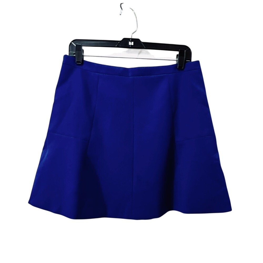J. Crew A-Line‎ Skirt in Rich Blue